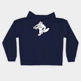 UC Irvine Anteaters - Simple White Mascot Kids Hoodie